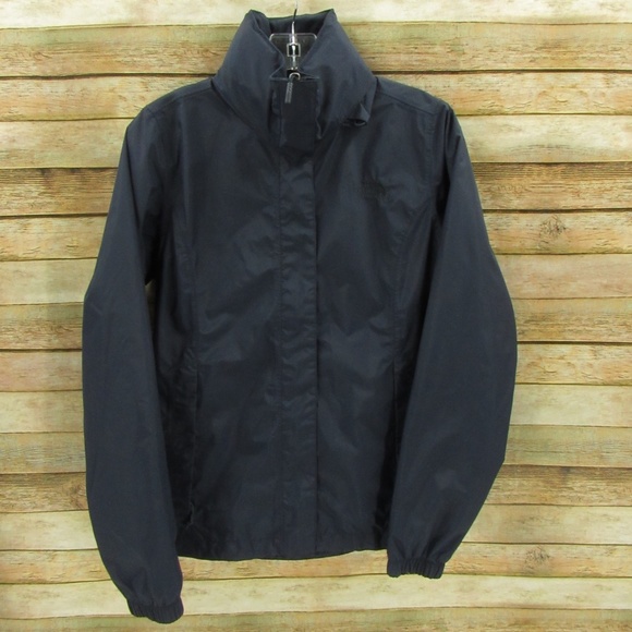 The North Face Jackets & Blazers - The North Face Navy Zip Front Rain Jacket S